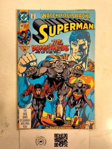 Superman #58 NM DC Comic Book Batman Wonder Woman Green Lantern 7 HH20