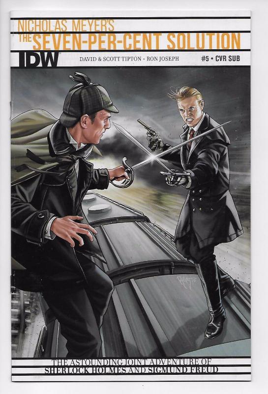 Sherlock Seven Per-Cent-Solution #5 Sub Cover (IDW, 2015) - New/Unread (NM)