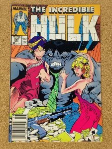 INCREDIBLE HULK #347 NEWSSTAND VF/NM (9.0)
