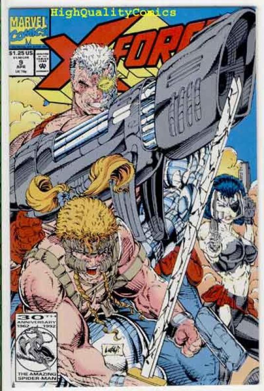 X-FORCE #7 8 9 10, NM+ Blob, Mike Mignola,  ShatterStar, 1991, more in store