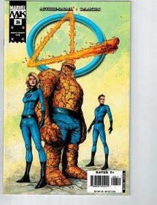 Fantastic Four # 26 NM Marvel Knights Comic Book Thing Human Torch Dr. Doom S82
