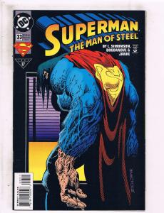 Lot of 9 Man of Steel DC Comics #30 38 39 40 41 42 43 44 45 46 Superman CB7