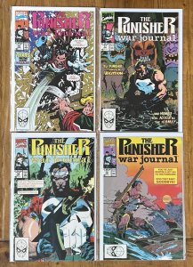 Punisher War Journal #16,17,18,19 NM Lot Jim Lee 1990 Marvel Comics