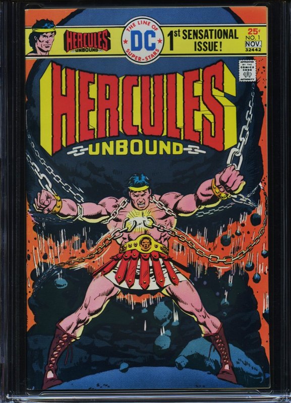 HERCULES UNBOUND #1 - CGC-9.6, WP - Wood
