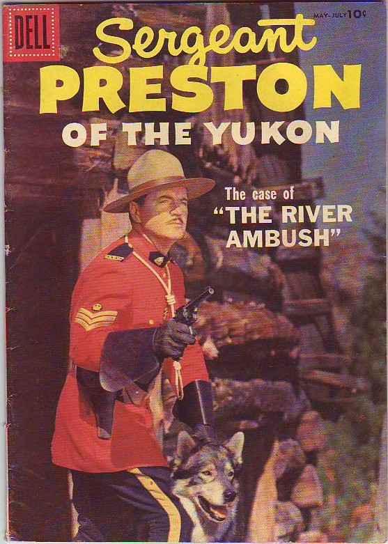 Sergeant Preston of the Yukon #23 (May-57) VF- High-Grade 