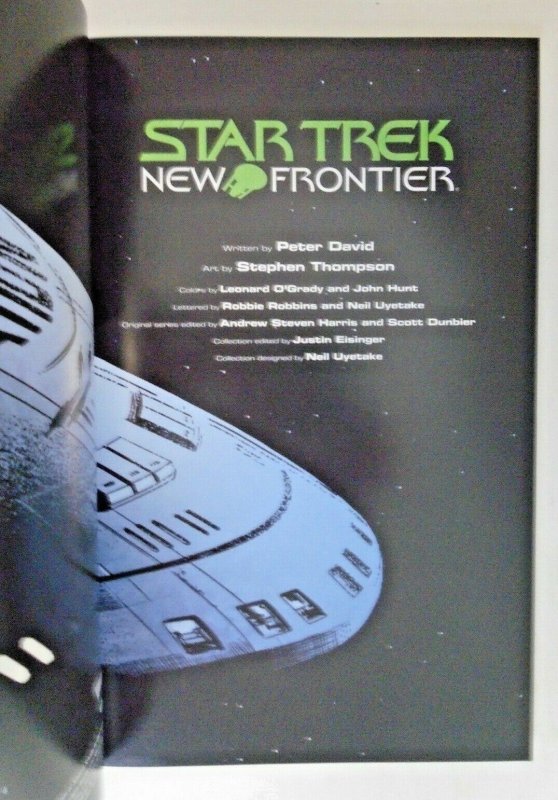 Star Trek:New Frontier TP (IDW 2008) 1st Edition