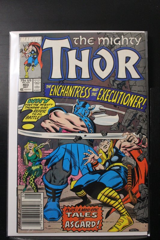 Thor #403 Newsstand Edition (1989)