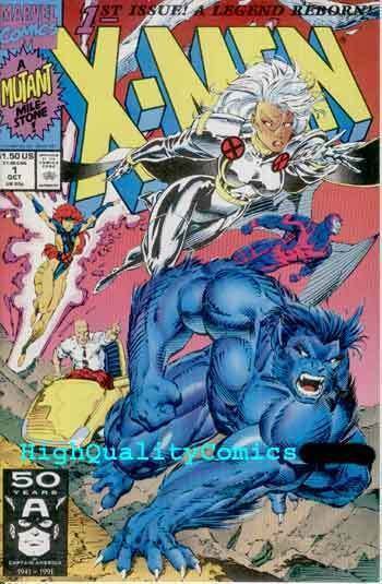 X-MEN #1, NM+, Storm Beast cv, 1991, unread copy, Wolverine, more in store