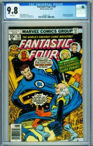 FANTASTIC FOUR #197 CGC 9.8 Marvel comic book Dr. Doom 3879911011 