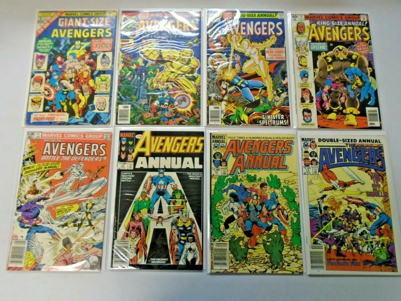 Avengers Annual Comic Lot From: #5-23 + '99-01 19 Diff Average 8.0 VF (1976-94)