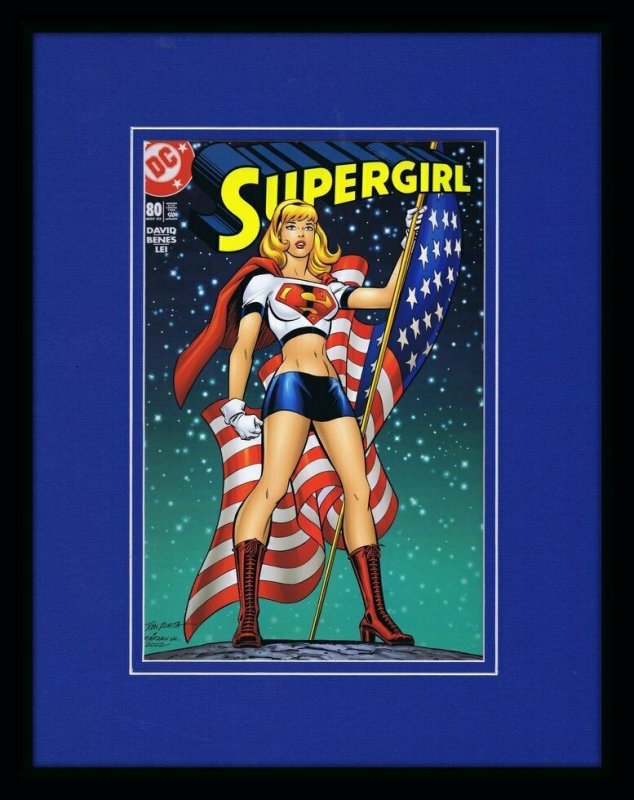 Supergirl #80 DC Framed 11x14 Repro Cover Display Good Girl Art GGA 