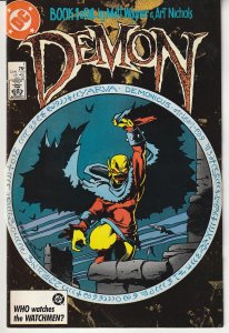 Demon(mini-series, 1987) # 1  Big Changes for Etrigan !!