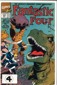 Fantastic Four #346 Direct Edition (1990) 9.0 VF/NM