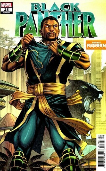 Black Panther #25 Pacheco Heroes Reborn Variant Marvel Comics 2021