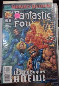 Fantastic Four  # 1 1998  MARVEL DISNEY HEROES RETURN