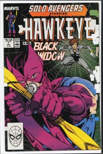 Solo Avengers #7 (1988) Hawkeye