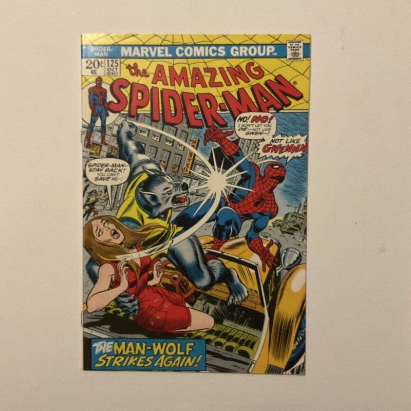 Amazing Spider-Man 125 Fine/Very Fine Fn/Vf 7.0 Marvel 1973