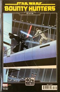 STAR WARS BOUNTY HUNTERS Comic Issue 11 — Empire ESB 40th Bespin Variant Cover  759606096022