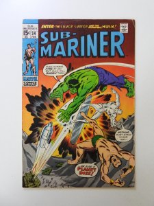 Sub-Mariner #34 (1971) FN- condition