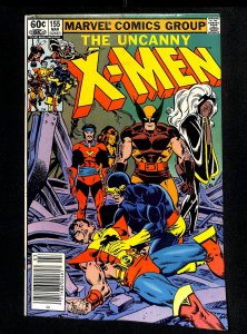 Uncanny X-Men #155 FN+ 6.5 Newsstand Variant 1st Brood!