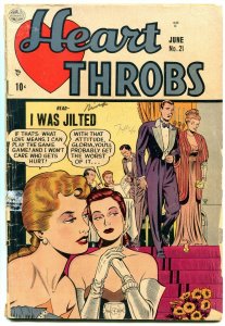 Heart Throbs #21 1953-Quality-Ogden Whitney art Lingerie panels 