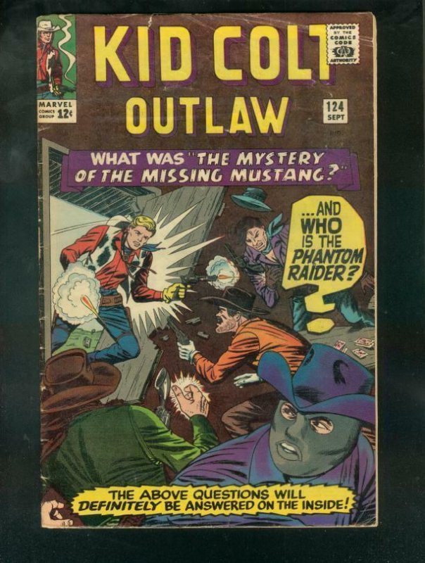 KID COLT OUTLAW #124 1965-COOL! VG