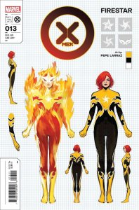 X-Men (6th Series) #13D VF/NM ; Marvel | 1:10 variant Firestar Design