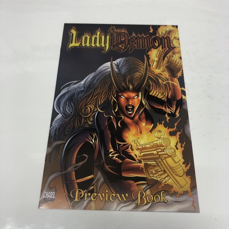 Lady Demon (2000) # 1 (VF/NM) Preview Book • Brian Pulido • Chaos Comics