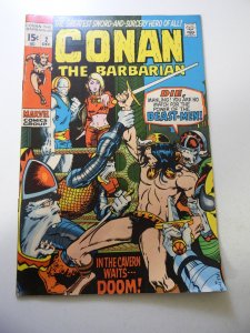 Conan the Barbarian #2 (1970) FN- Condition