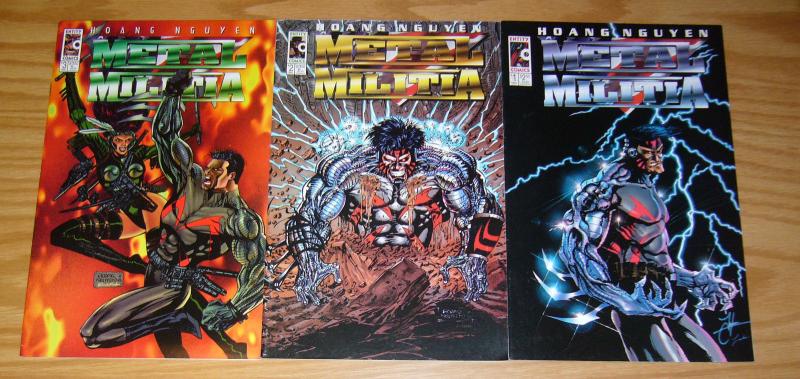 Metal Militia #1-3 VF/NM complete series - entity comics - jae lee/hoang nguyen