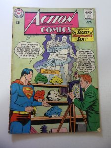 Action Comics #310 VG- Cond centerfold detached at one staple moisture stains