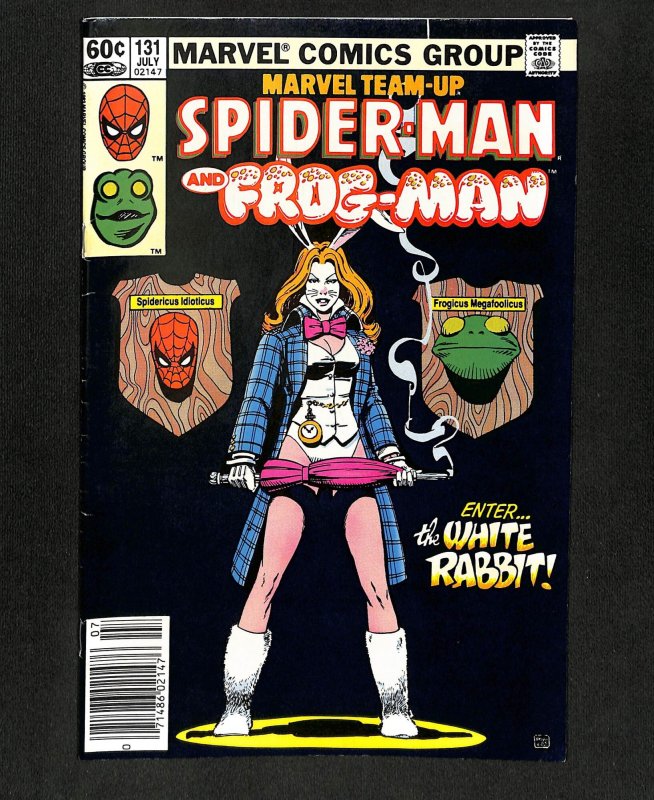 Marvel Team-up #131 1st White Rabbit!