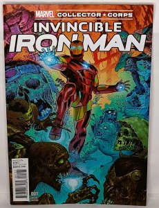 Invincible Iron Man #1 Marvel Collectors Corp Cover | Marvel 2015 | CT101