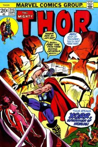 Thor #215 FN ; Marvel | 1st Appearance Xorr, Spawner Of Worlds