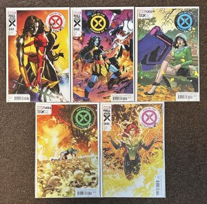 Rise Of The Powers Of X #1,2,3,4,5 Marvel Comics Set Lot X-Men NM