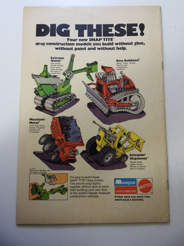 Edgar Rice Burroughs' Tarzan #212 (1972) FN- Condition