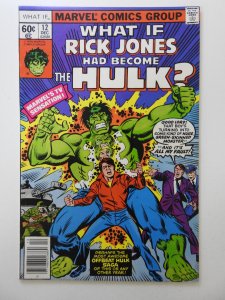 What If? #12 (1978) Rick Jones Had Become The Hulk? Beautiful NM- Condition!