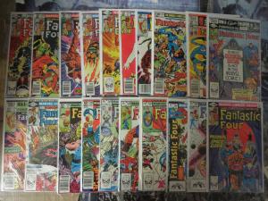 Fantastic Four Collector's Library Lot HUGE Over 100 Comics!! #185-330 (1977-89)