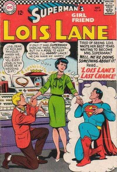 Superman's Girl Friend Lois Lane   #69, VG- (Stock photo)