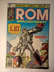 Rom #1 FN/VF Newsstand Marvel Comics c213