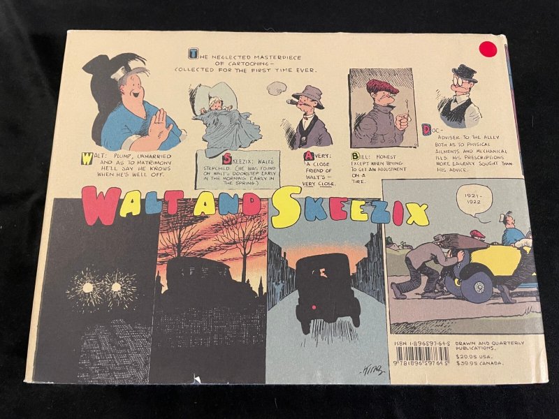 WALT AND SKEEZIX Vol. 1: 1921-1922 Hardcover