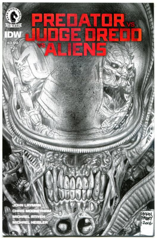 PREDATOR vs JUDGE DREDD vs ALIENS vs #1 2 3 4 B, NM, Horror, more in store, 1-4