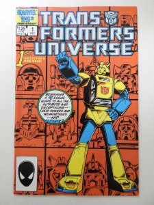 Transformers Universe #1 (1986) Sharp VF+ Condition!