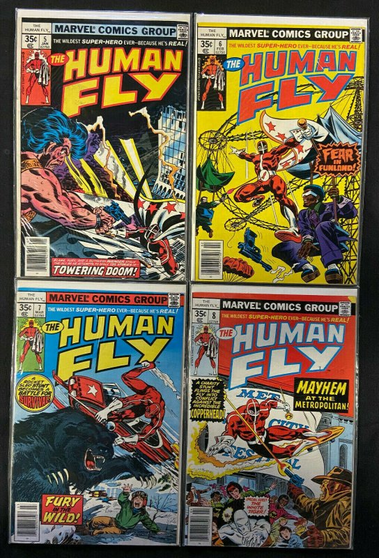 THE HUMAN FLY #1-18 MARVEL COMICS  MOST VG-FN