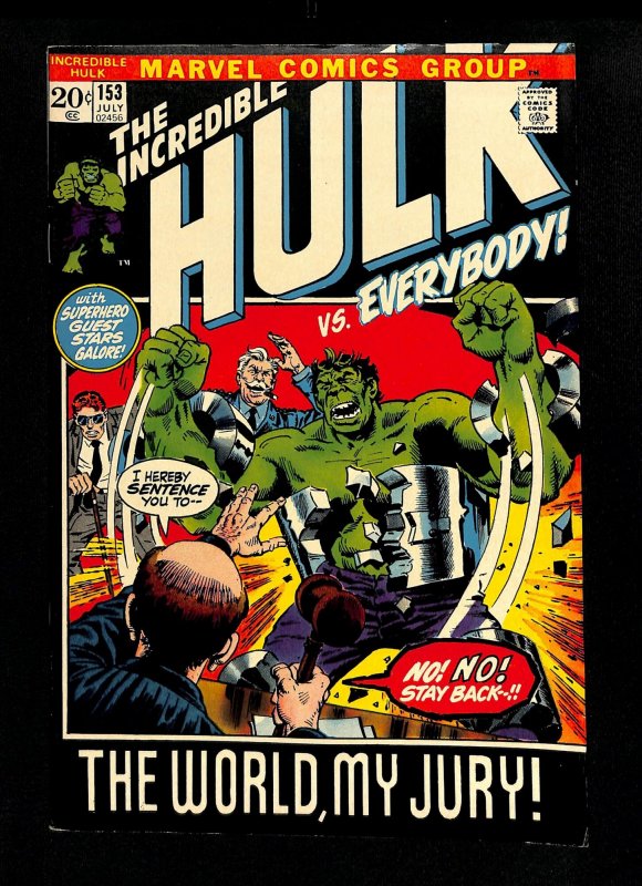 Incredible Hulk (1962) #153