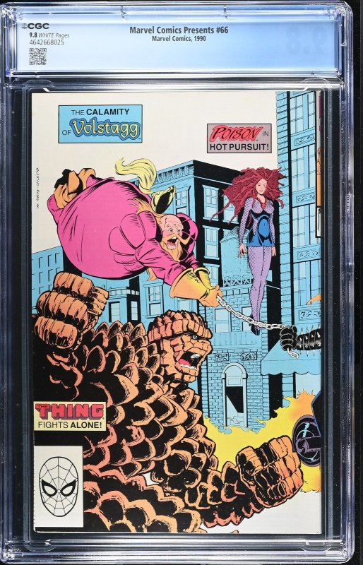 Marvel Comics Presents #66 (1990) Graded CGC 9.8