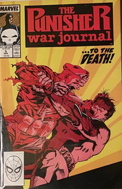 PUNISHER WAR JOURNAL MARVEL VOL.1 #5,7,12,23,23,24 ALL UNREAD NM