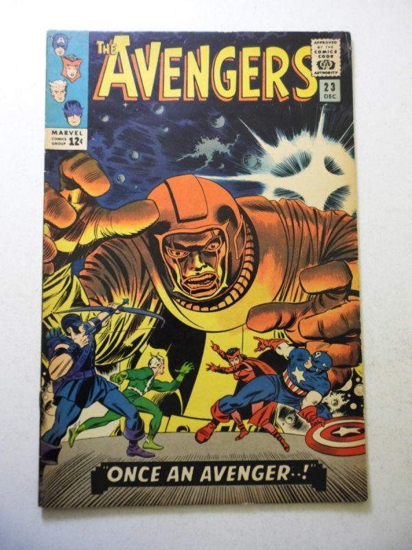 The Avengers #23 (1965) VG/FN Condition small tape pull bc