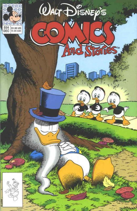 Walt Disney’s Comics and Stories #554 VF; Dell | save on shipping - details insi