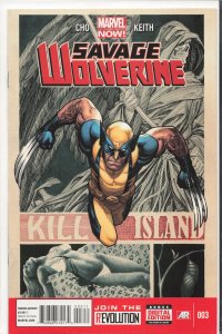 Savage Wolverine #3 (2013) Wolverine